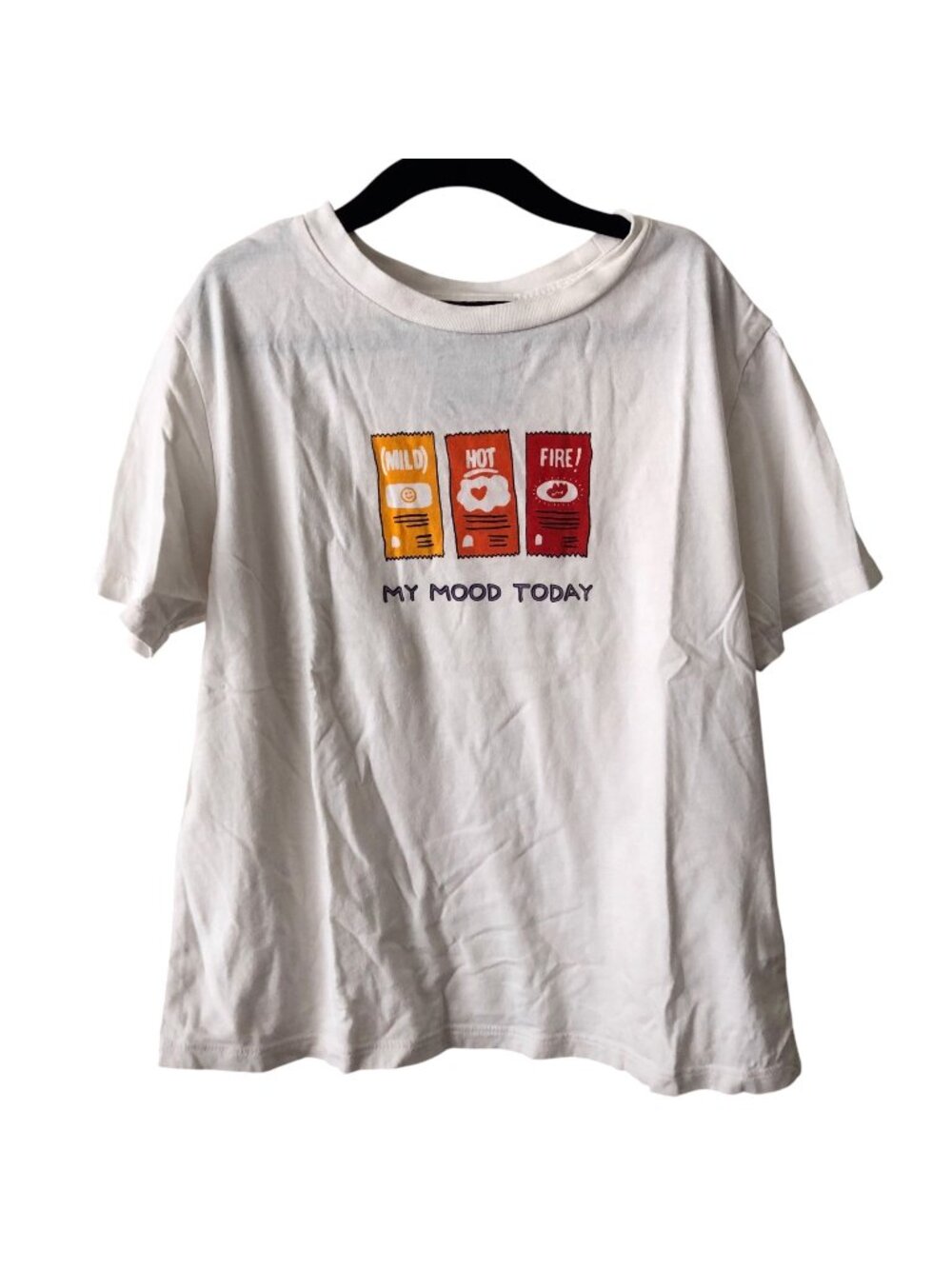 Girl's Forever 21 Taco Bell White Graphic Short Sleeve Tee 11/12